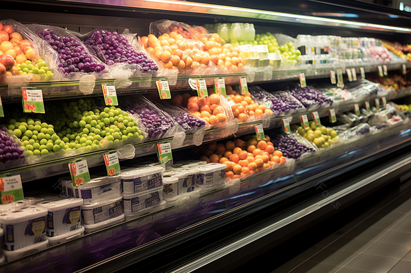 超市柜台健康有机的水果蔬菜背景,高清,摄影图,摄影图片,图片大全,摄影图免费下载